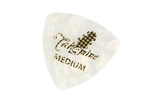 Kostka gitarowa Takamine Rub Pick Medium biała