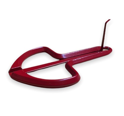 Drumla Schwarz 8" Jaw Harp Folk czerwona