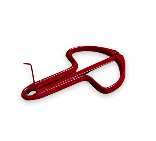 Drumla Schwarz 8" Jaw Harp Folk czerwona