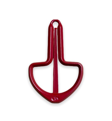 Drumla Schwarz 8" Jaw Harp Folk czerwona