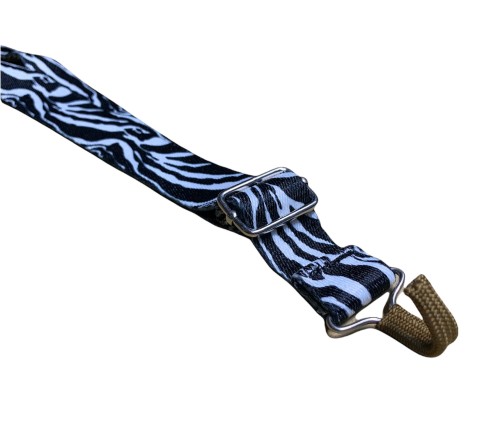 Pas do ukulele P&P UK-2 zebra regulowany