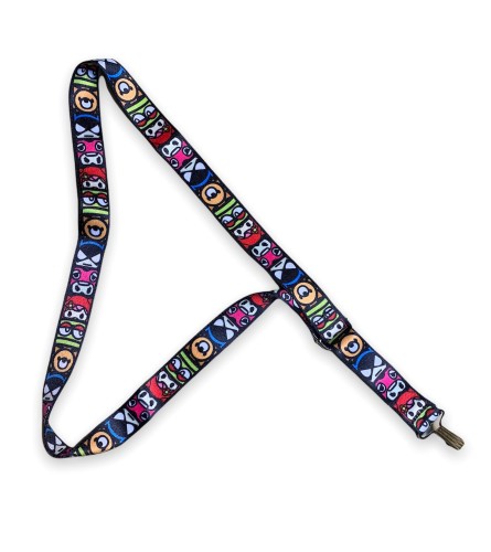 Pas do ukulele P&P UK-3 stworki animowane regulowany