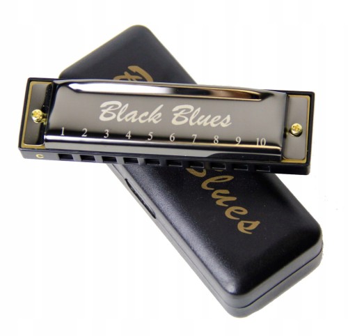 Harmonijka ustna Black Blues G