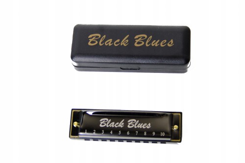 Harmonijka ustna Black Blues G