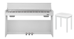 Pianino Cyfrowe NUX WK-310 BIAŁE + Ława