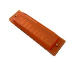 Harmonijka Ustna dla Dzieci Pomarańczowa - Tworzywo