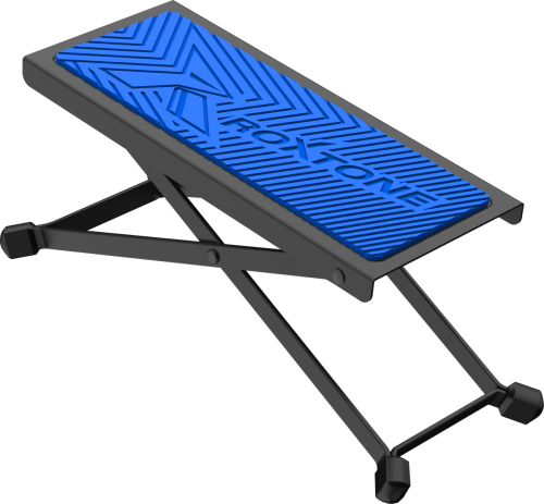 podnóżek dla gitarzysty niebieski