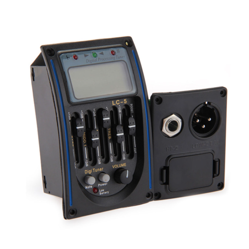 Przystawka do Gitary Akustycznej Kera LC-5 Aktywny PickUp Tuner