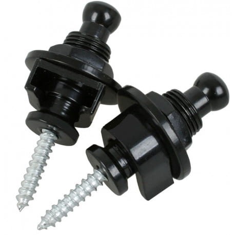 StrapLock Czarny Blokowany Zaczep Paska do Gitary SL-10