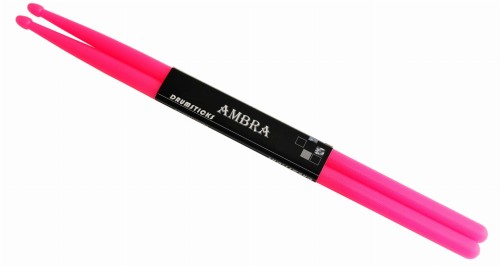 Pałki perkusyjne Ambra LDS-100 różowe świecące