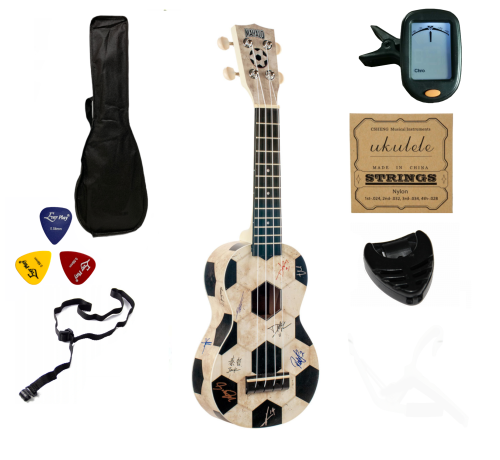 Ukulele Sopranowe Piłka Nożna Mahalo Seria Art II MA1FB 