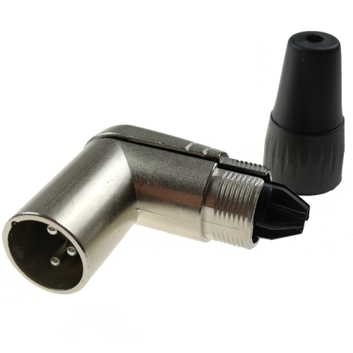 Wtyk XLR Kątowy Męski Roxtone RX3RMP-NT