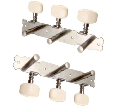 Klucze do Gitary 3+3 Jeremi ZA10 Chromowane