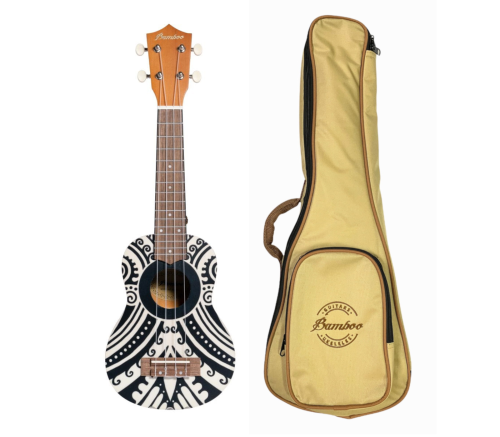 Ukulele Sopranowe Bamboo Mahori MANDALA + Pokrowiec