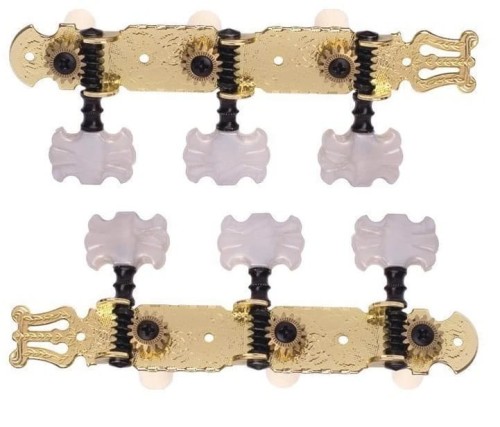 Klucze do Gitary Klasycznej Złote - Dr Parts 3+3