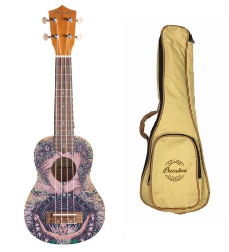 Ukulele Sopranowe Bamboo BU-21 Freedom + Pokrowiec