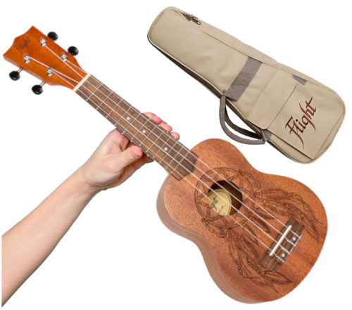 Ukulele Sopranowe Flight NUS350 DC + Pokrowiec