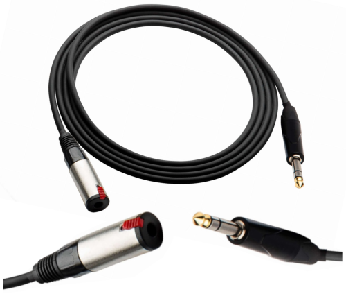 Kabel Audio Jack 6,3 Przedłużacz - AU2450 Red's Music