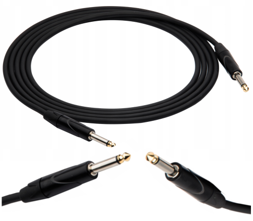 Kabel Instrumentalny 2x Jack 6,3- 3m - Red's Music GC1130