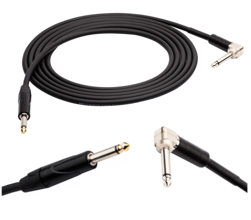 Kabel Instrumentalny 2x Jack 6,3 - 3m -  Red's Music GC1230 Standard