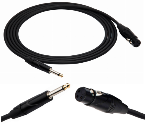 Kabel Audio XLR - Jack 3 m -  MC1230 Red's Music