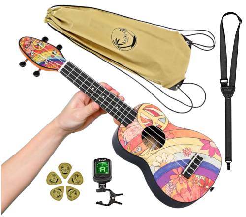 Ukulele Sopranowe Ortega K2-68 Keiki + Akcesoria