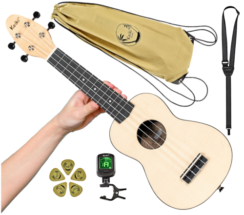Ukulele Sopranowe Ortega K2-MAP Keiki + Akcesoria