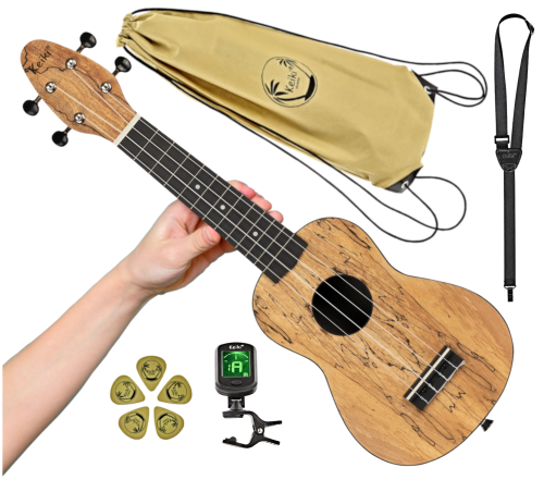 Ukulele sopranowe Ortega K3-SPM Keiki MEGA ZESTAW