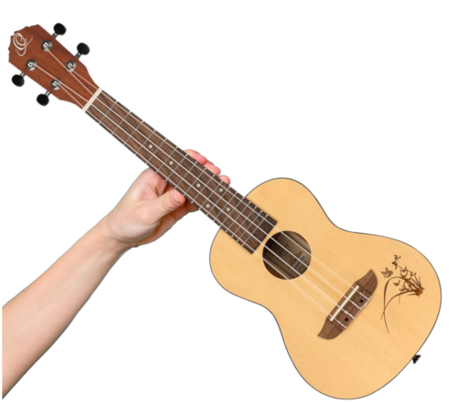 Ukulele Sopranowe Ortega RU5-SO - Świerk i Mahoń