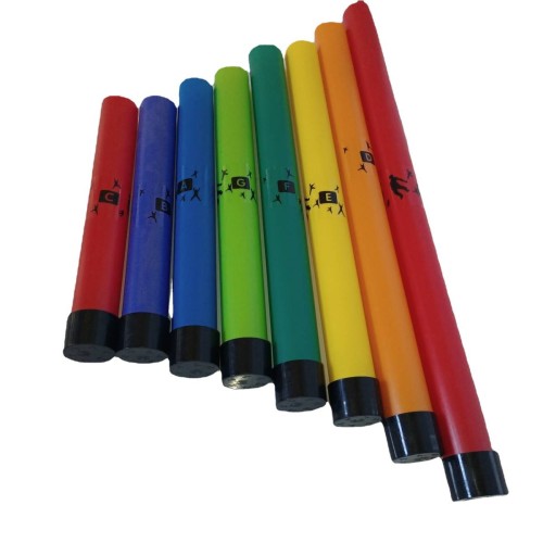 Rurki Tuby Diatoniczne z Zatyczkami TUBE 8P kolorowe C