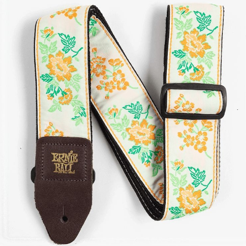 Pas Gitarowy Ernie Ball 4617 Regulowany Kolorowe Kwiatki