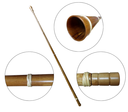 Trombita długa 365cm Regionalna Świerkowa