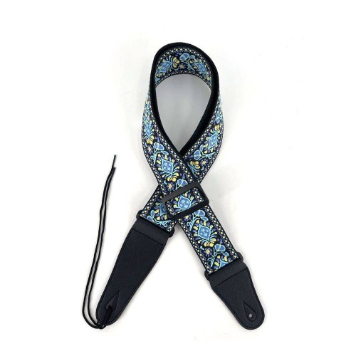 Pas Gitarowy Wzorzysty - Regulowany- Stylonowy- Jeremi GS-10-3