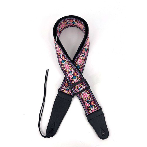 Pas Gitarowy Wzorzysty - Regulowany- Stylonowy- Jeremi GS-10-4