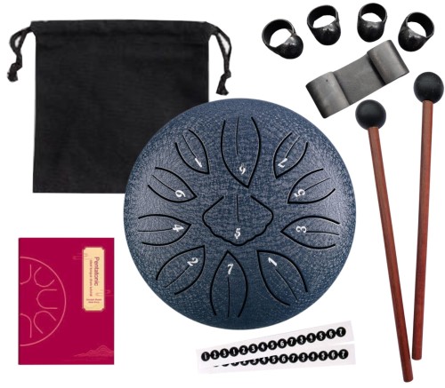 Tongue Drum Bęben Eteryczny - Hluru TWG11-6 Navy Blue