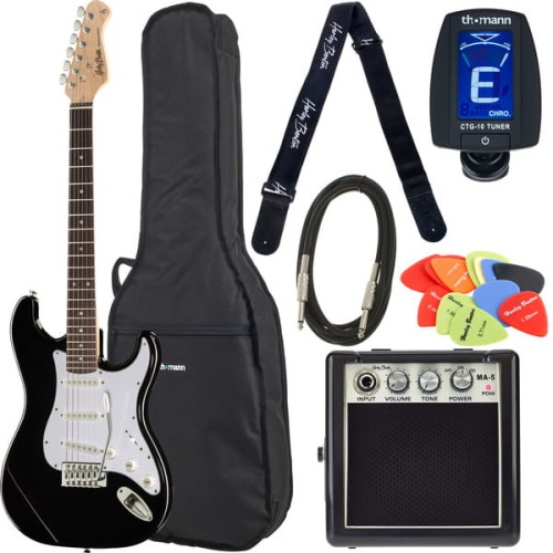 Gitara elektryczna Harley Benton zestaw gitarowy MA-5 Miniamp 
