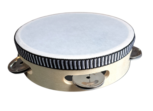 Tamburyn drewniany z membraną natural TH6-5NAT