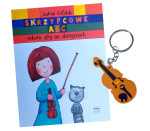 Skrzypcowe ABC - Antonii Cofalik Część I i II - PWM + Brelok do kluczy