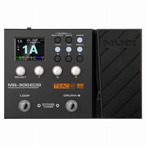 Multiefekt Gitarowy NUX MG-300 MKII Procesor IR Efektów - Kompaktowy