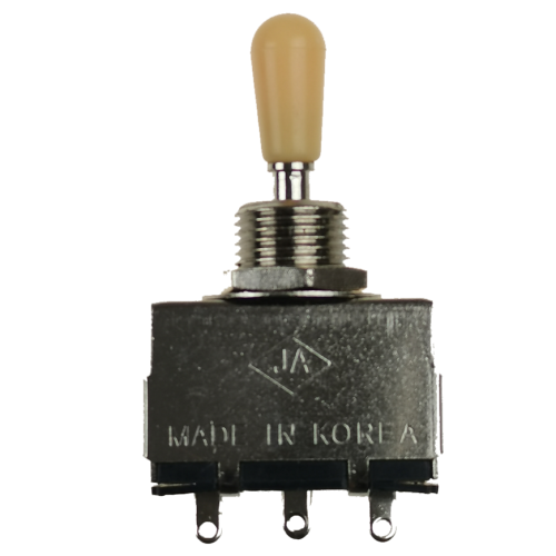 Przełącznik 3 Pozycyjny Do Gitary Elektrycznej Les Paul Switch Kremowy