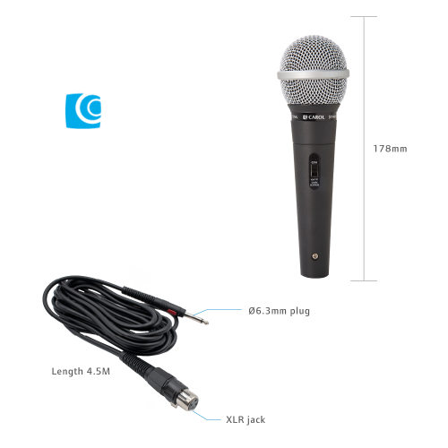 Mikrofon dynamiczny CAROL GS-55