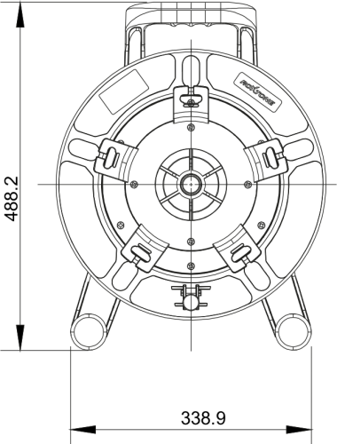 Bęben do kabla Roxtone PCD380