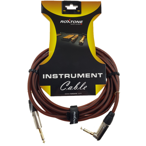 Kabel instrumentalny Jack 6,3mm 5m Roxtone TGJJ110L5 TBN