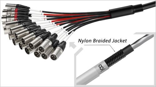 Kabel wieloparowy Roxtone STBN0804L10