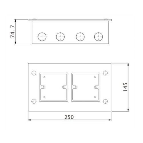 Puszka montażowa Roxtone WBP020
