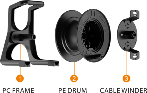 Bęben do kabla Roxtone PCD235