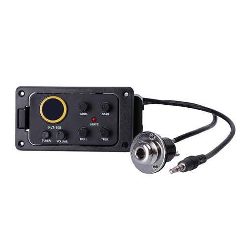 Pickup aktywny do gitary z tunerem zestaw Kera Audio KLT-10B