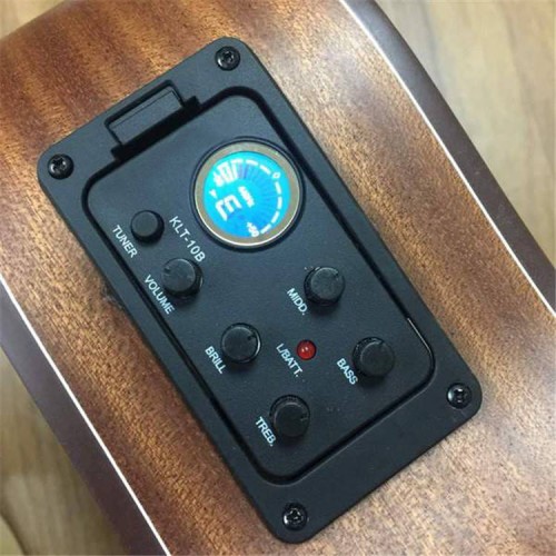 Pickup aktywny do gitary z tunerem zestaw Kera Audio KLT-10B