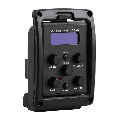 Pickup aktywny do gitary z tunerem zestaw Kera Audio EQ-4T