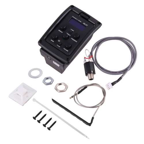 Pickup aktywny do gitary z tunerem zestaw Kera Audio EQ-4T